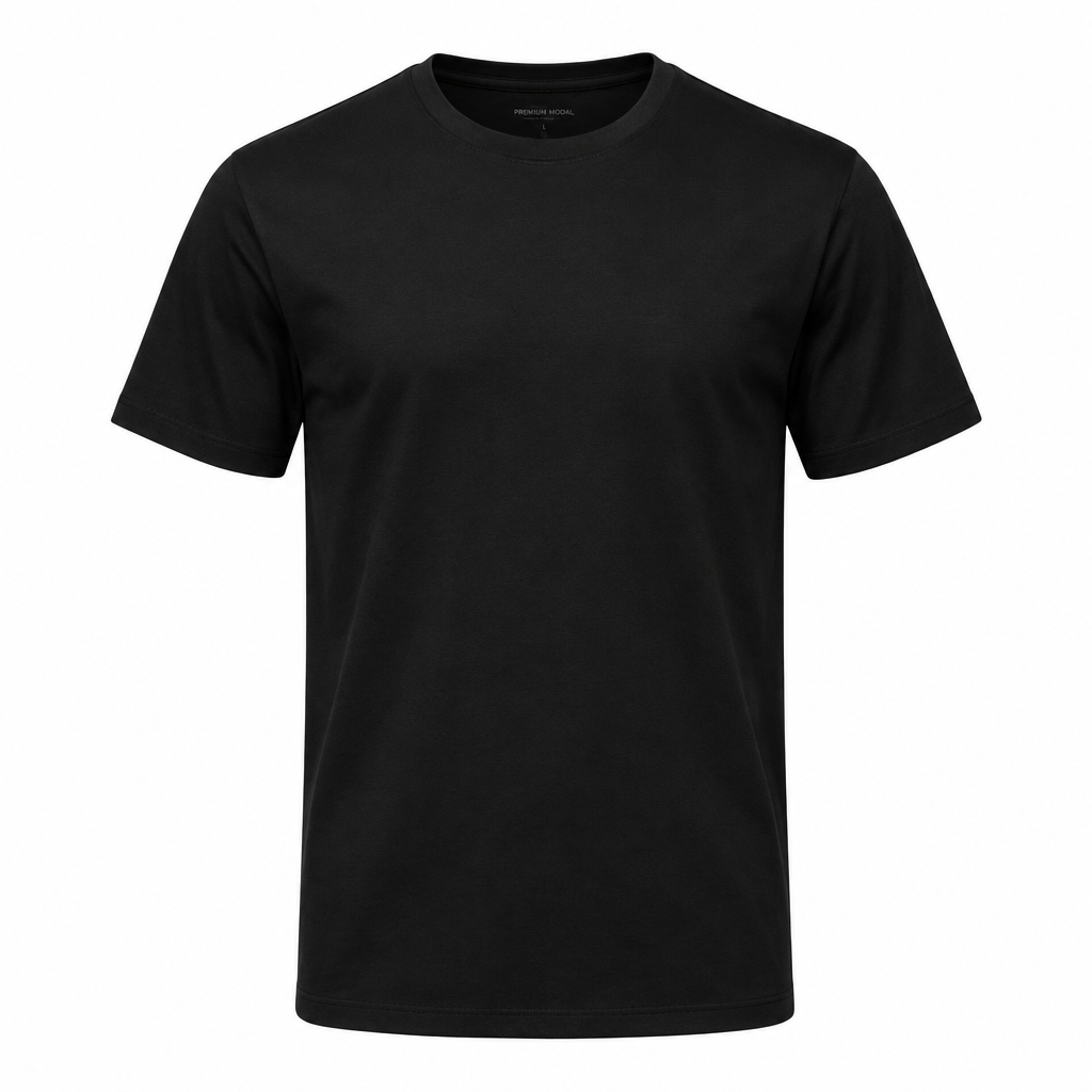 Siyah basic t-shirt